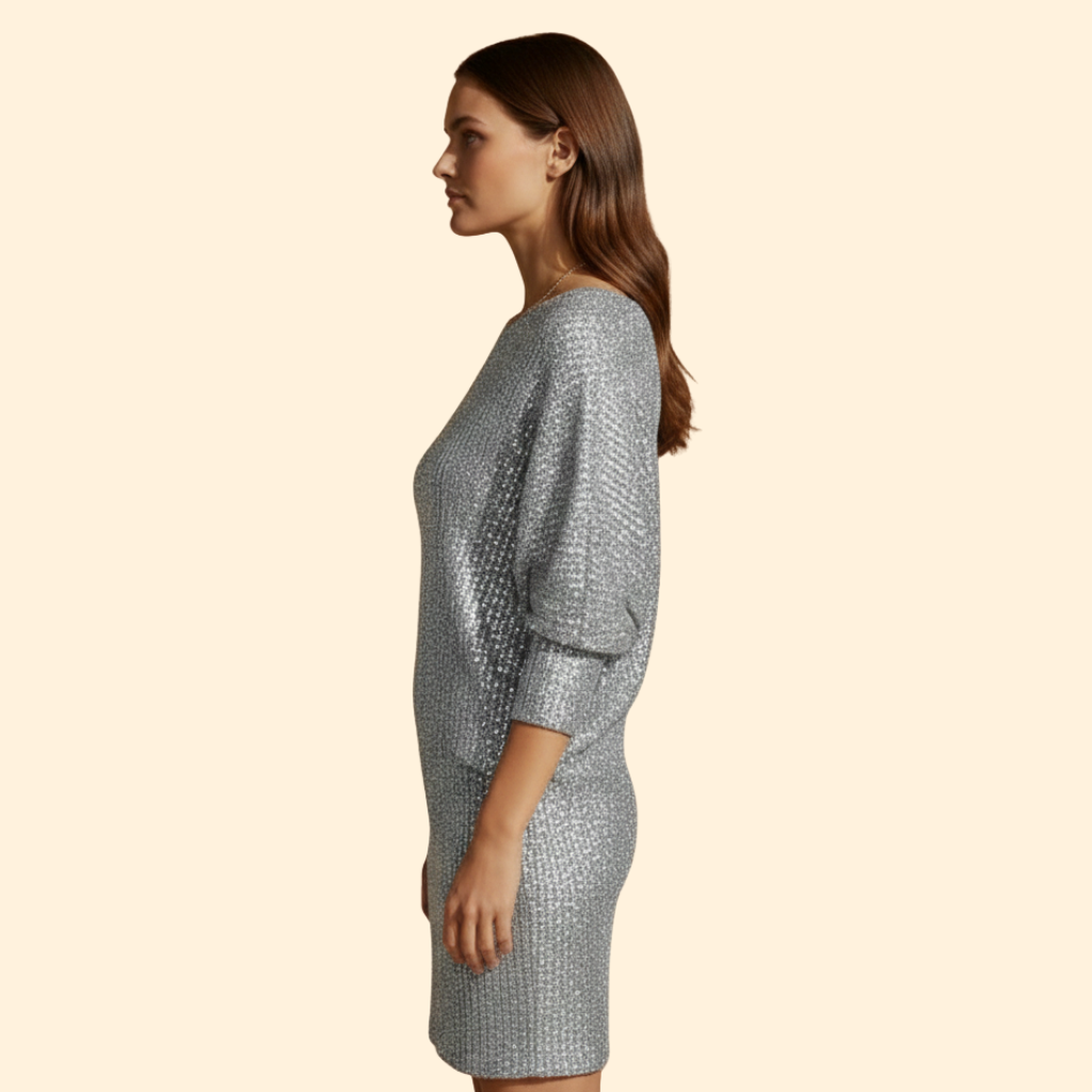 Women’s Off-Shoulder Sequin Dress