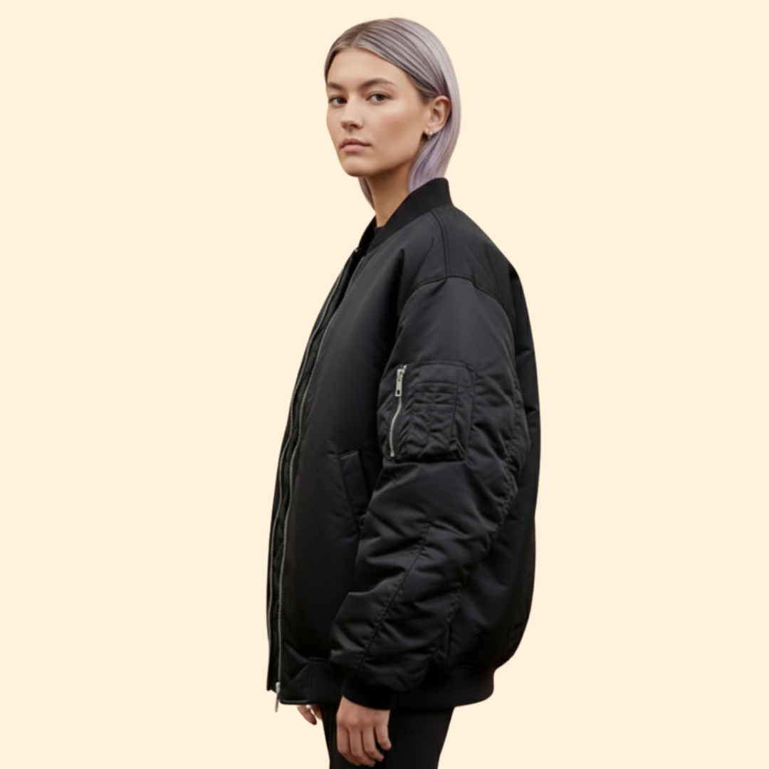 Women’s Oversized Bomber Jacket