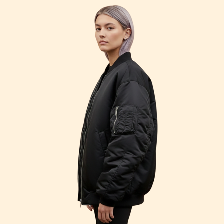 Women’s Oversized Bomber Jacket