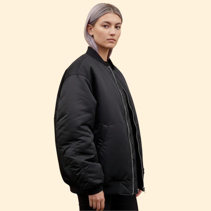 Women’s Oversized Bomber Jacket