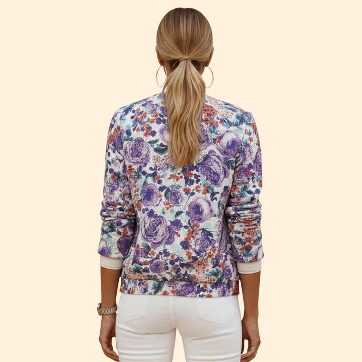Women’s Printed Bomber Jacket