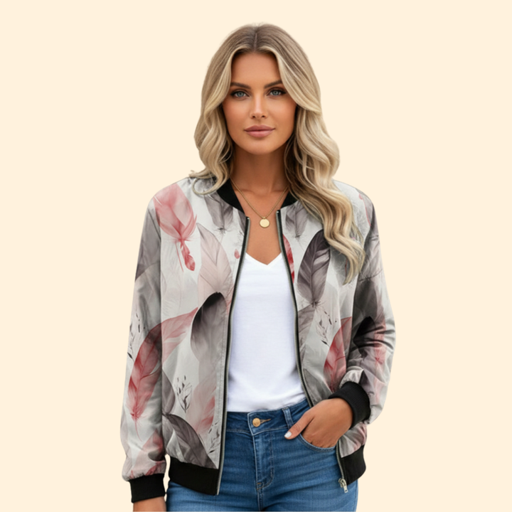 Women’s Printed Bomber Jacket