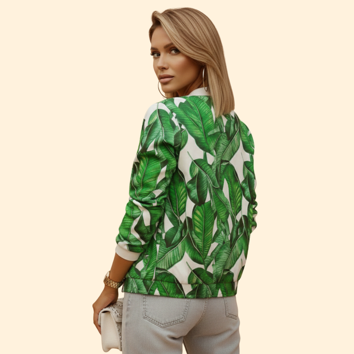Women’s Printed Bomber Jacket