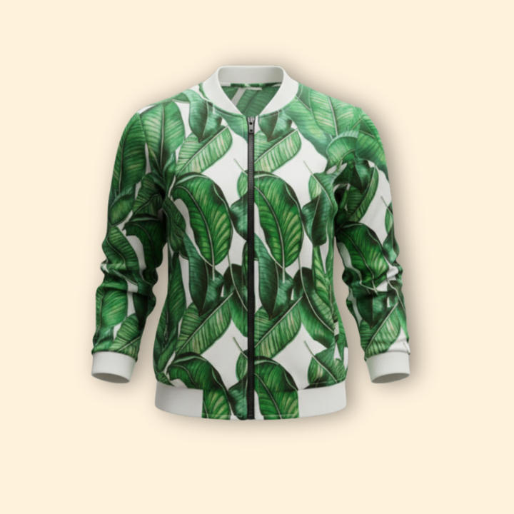 Women’s Printed Bomber Jacket