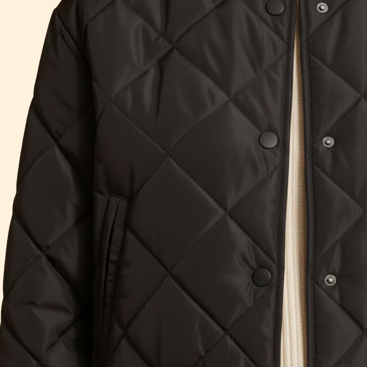 Women's Quilted Bomber Jacket