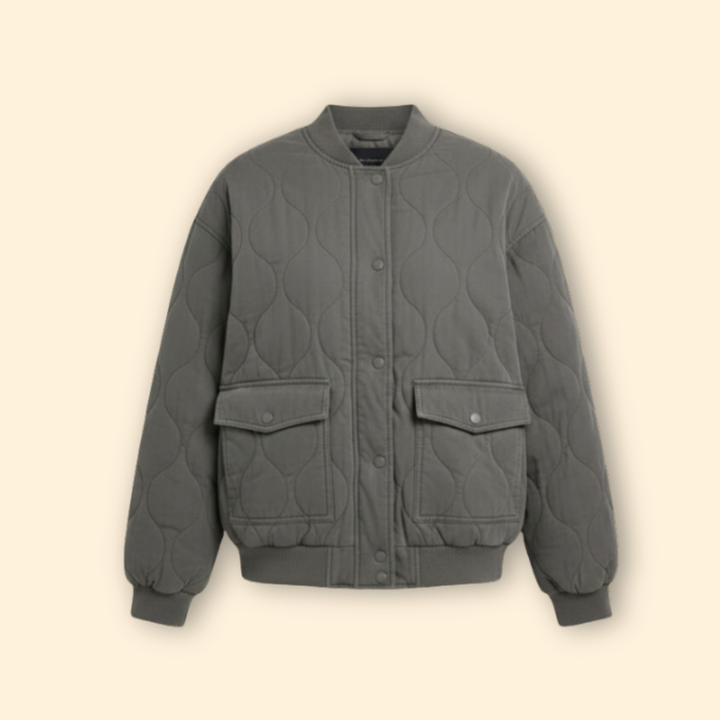 Women’s Quilted Bomber Jacket