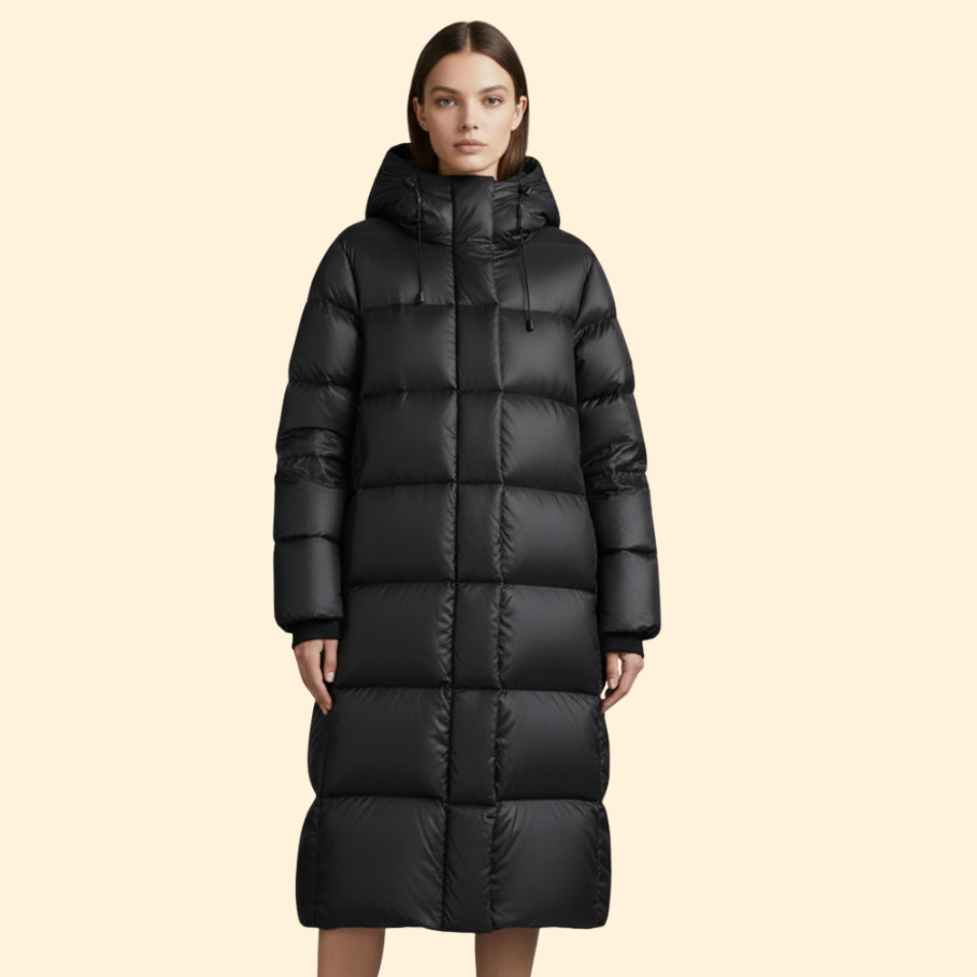 Women’s Quilted Jacket Adjustable Hood Line