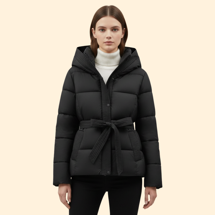 Women’s Quilted Jacket Hooded Shape