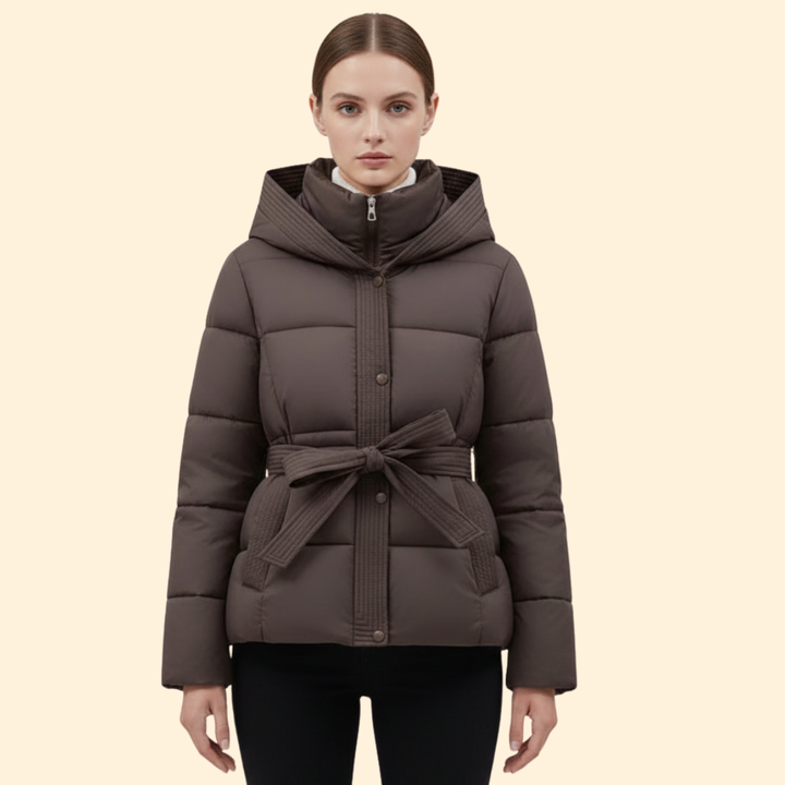 Women’s Quilted Jacket Hooded Shape