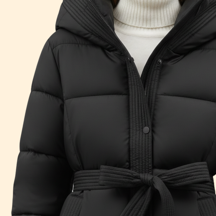 Women’s Quilted Jacket Hooded Shape
