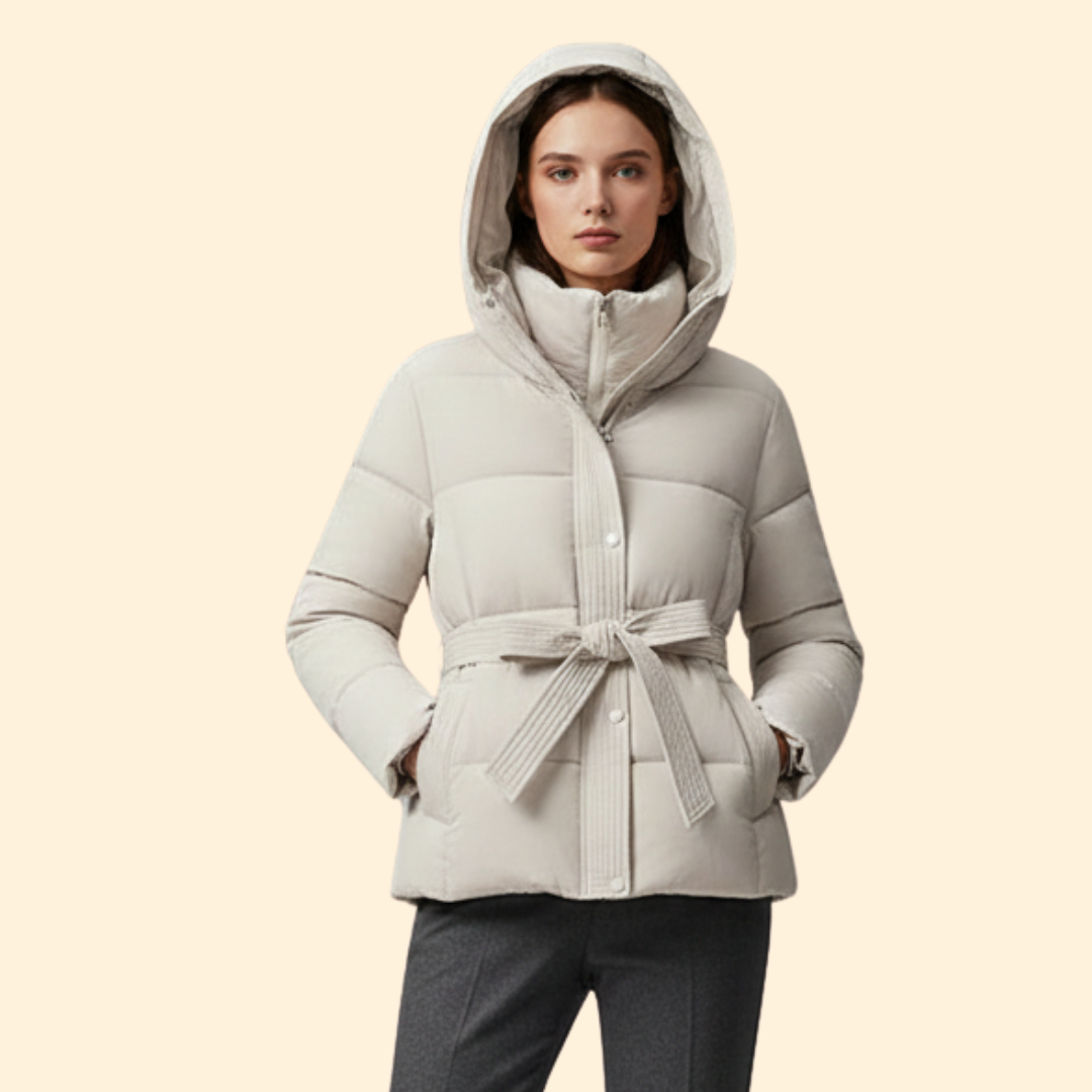 Women’s Quilted Jacket Hooded Shape