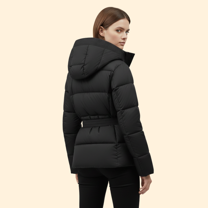Women’s Quilted Jacket Hooded Shape