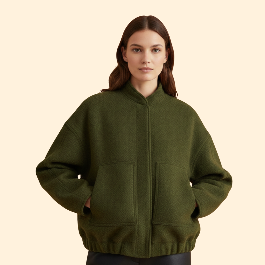 Women’s Relaxed Fit Bomber Jacket
