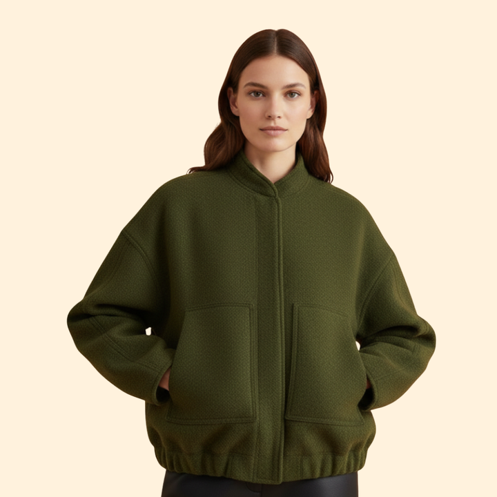 Women’s Relaxed Fit Bomber Jacket