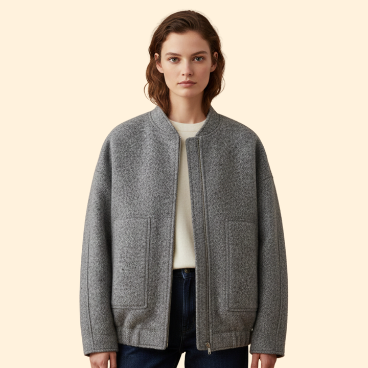 Women’s Relaxed Fit Bomber Jacket