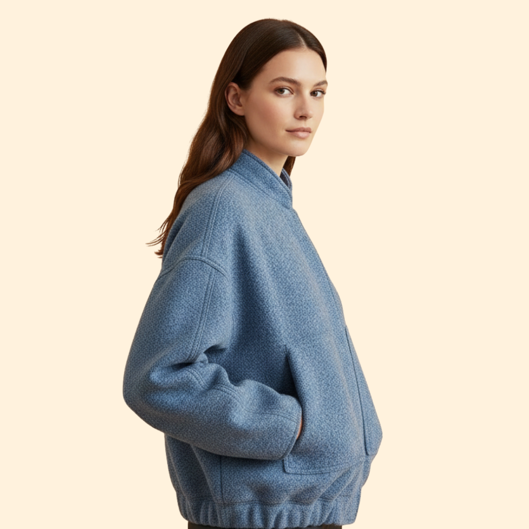 Women’s Relaxed Fit Bomber Jacket