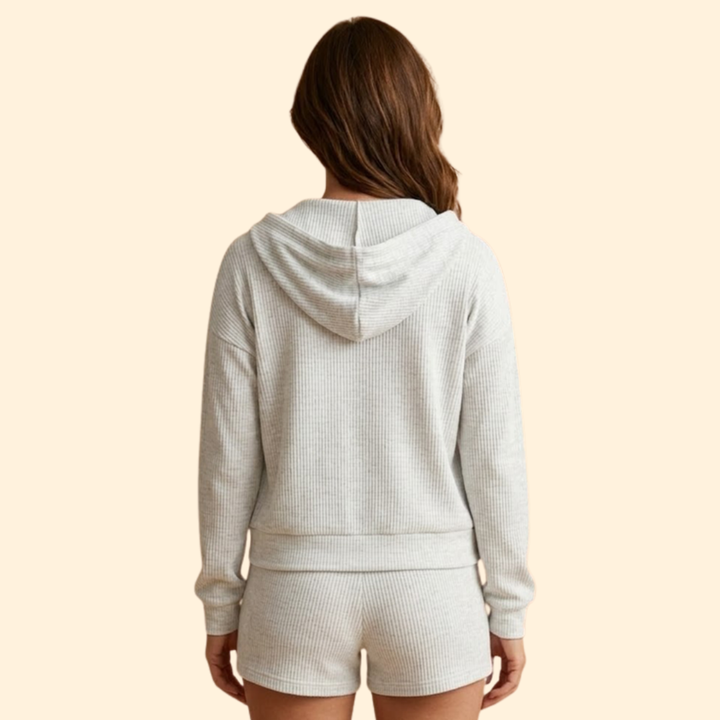 Women's Ribbed Three Piece Set