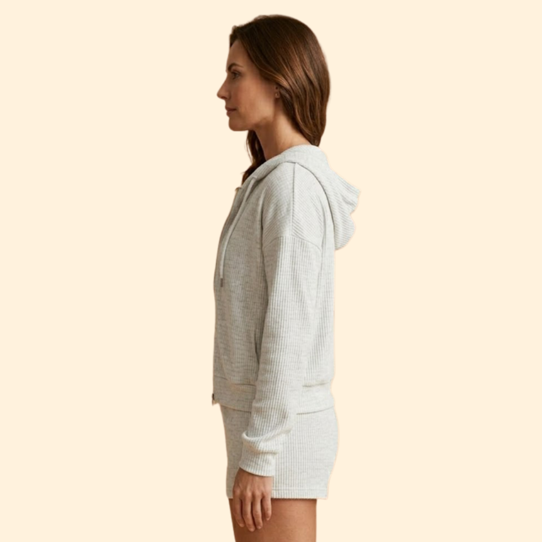 Women's Ribbed Three Piece Set