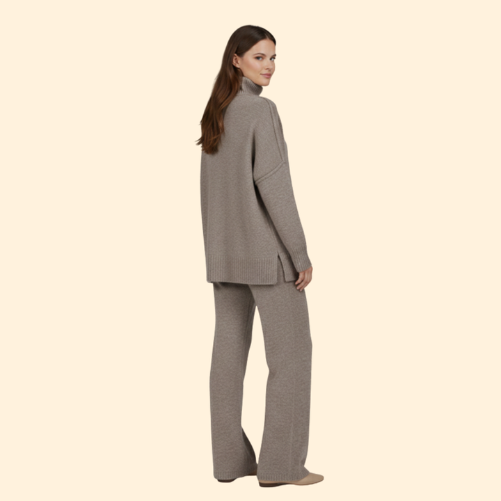 Women’s Roll Neck Knit Set