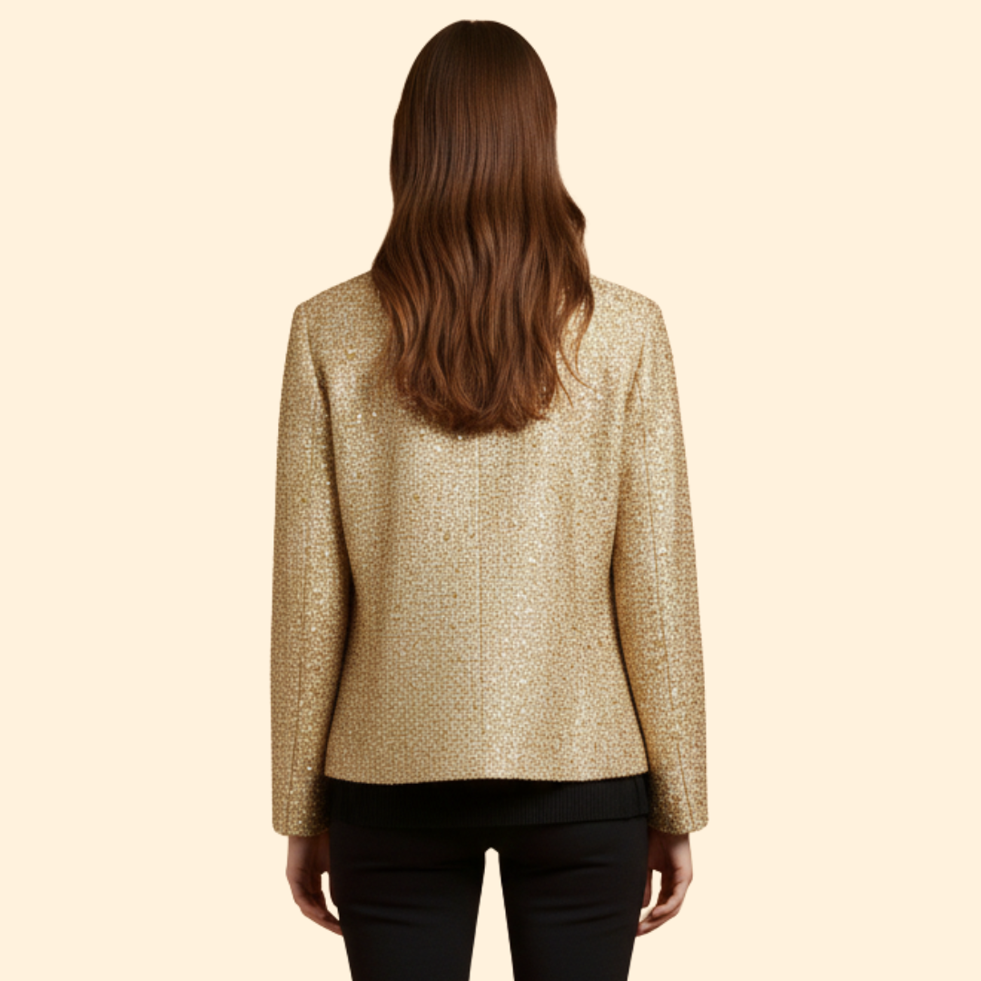 Women's Sequin Bomber Jacket