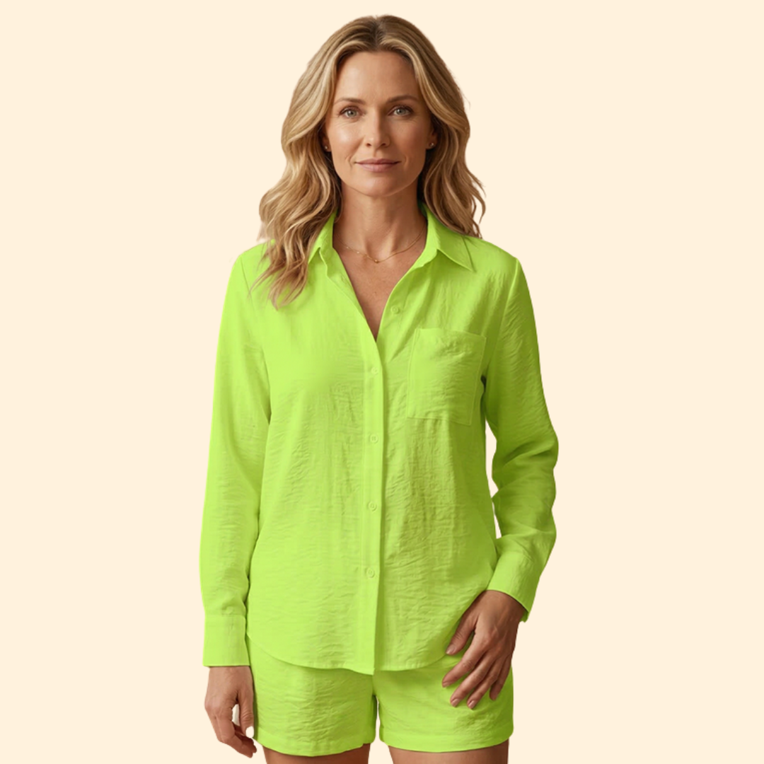 Women's Shirt & Shorts Set