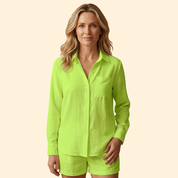 Women's Shirt & Shorts Set