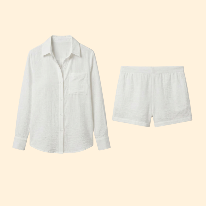 Women's Shirt & Shorts Set