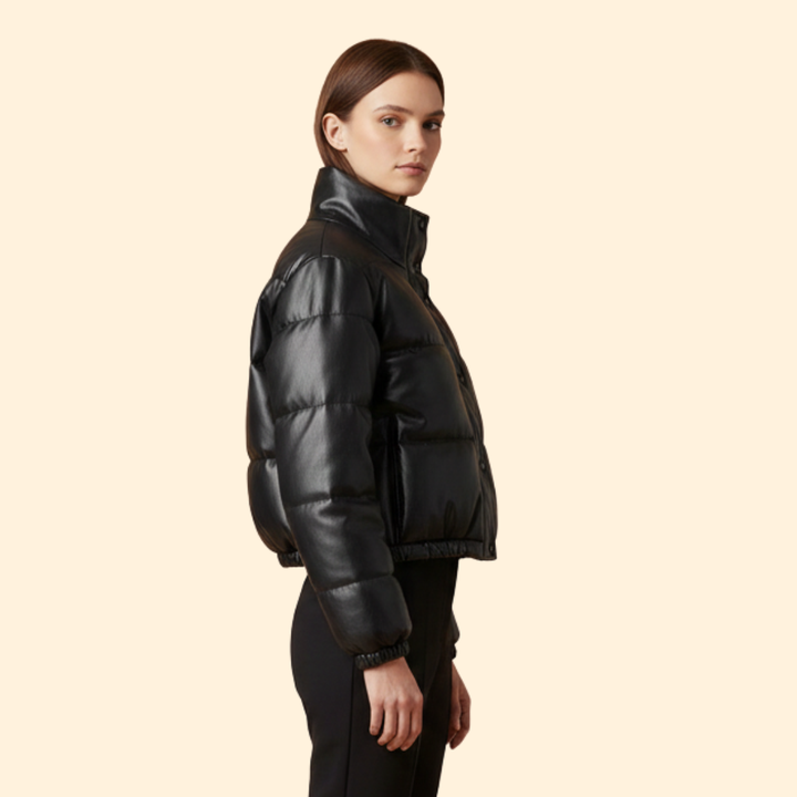 Women’s Sleek Puff Bomber Jacket