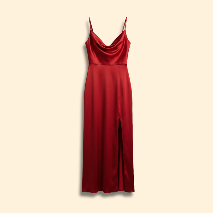 Women’s Sleek V-Neck Dress