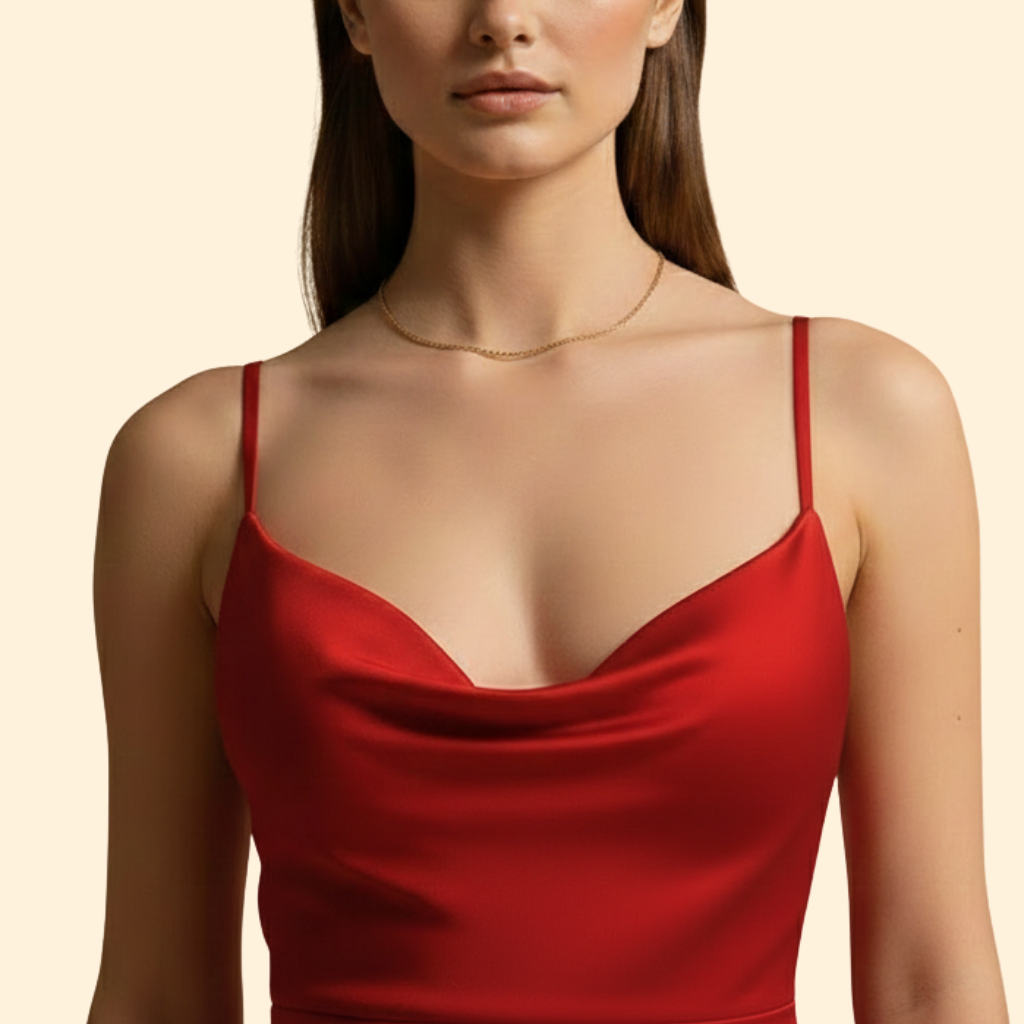 Women’s Sleek V-Neck Dress