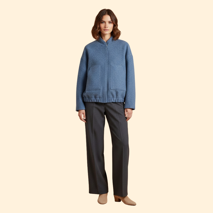 Women’s Soft Oversized Bomber Jacket