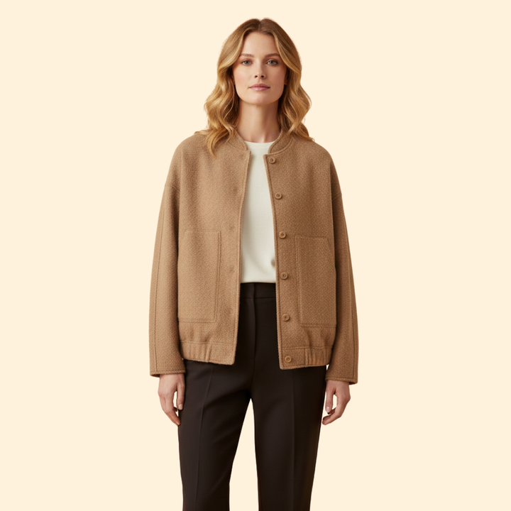 Women’s Soft Oversized Bomber Jacket
