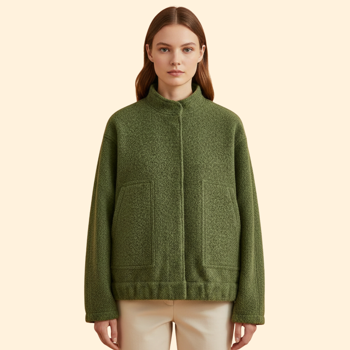 Women’s Soft Oversized Bomber Jacket
