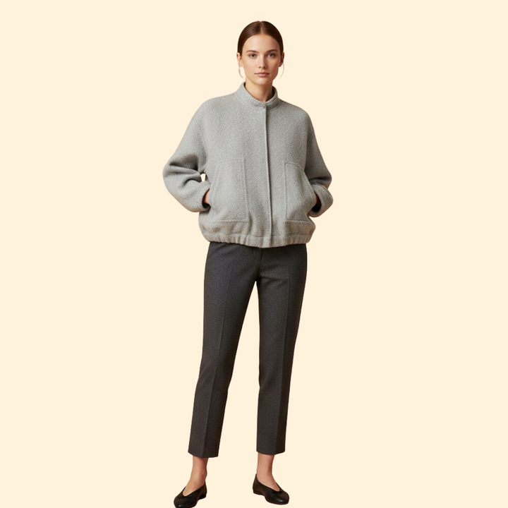 Women’s Soft Oversized Bomber Jacket