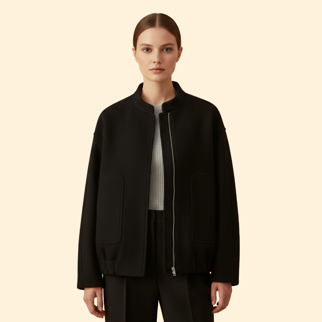 Women’s Soft Oversized Bomber Jacket