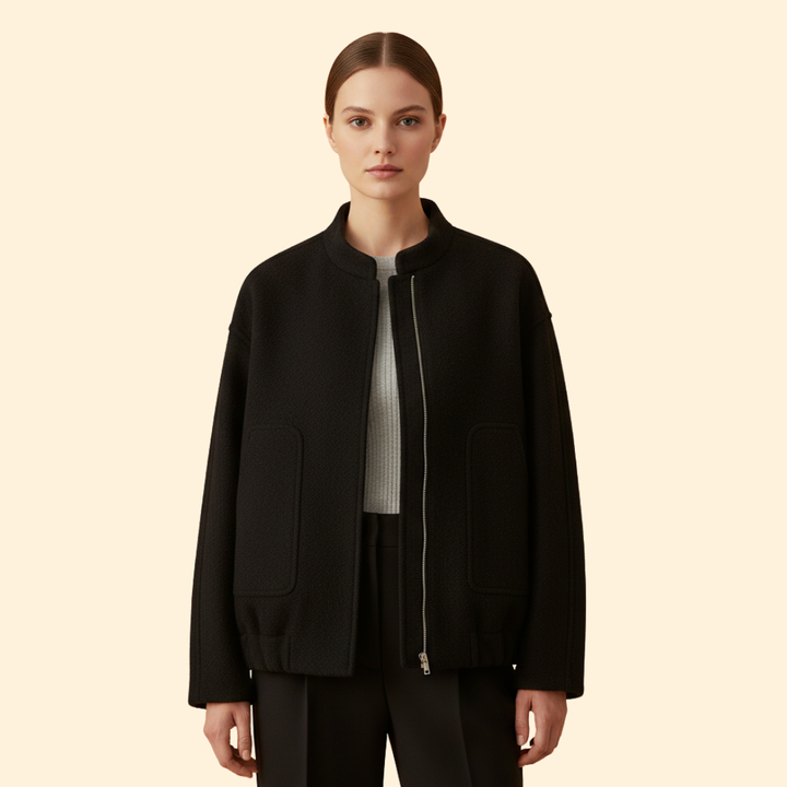 Women’s Soft Oversized Bomber Jacket