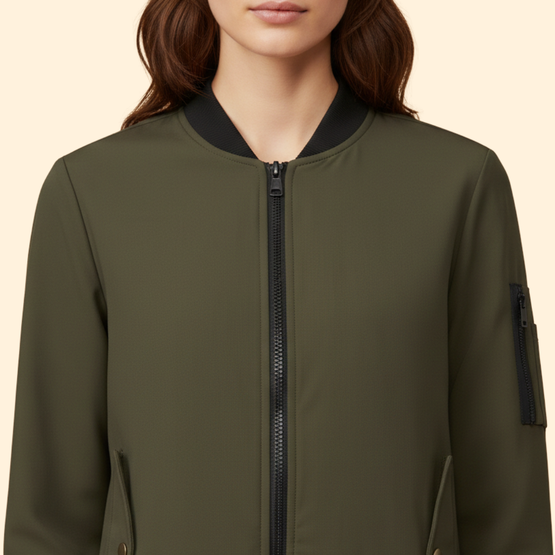 Women's Sporty Bomber Jacket