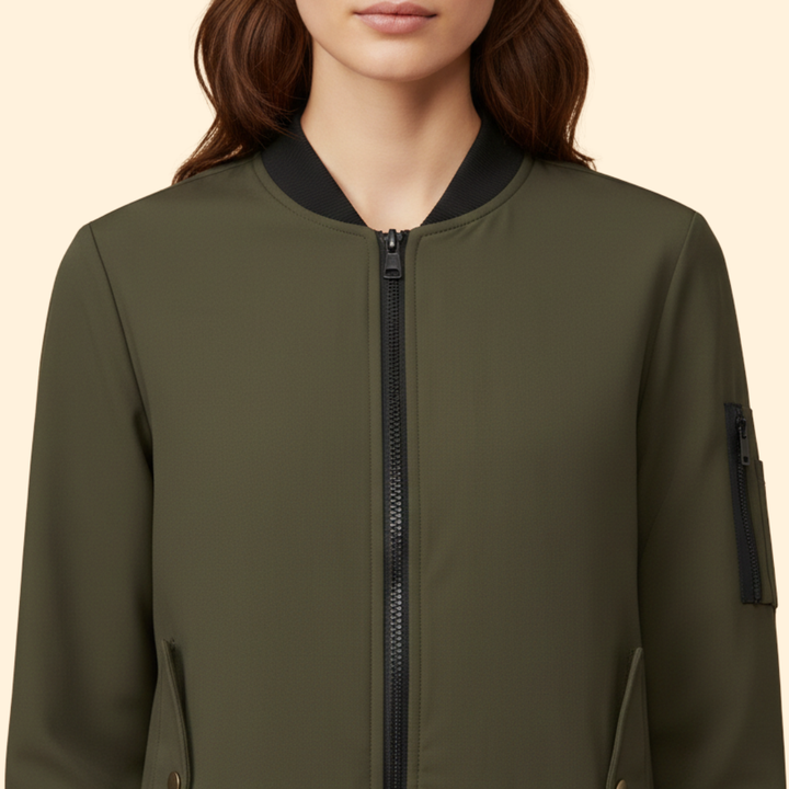 Women's Sporty Bomber Jacket