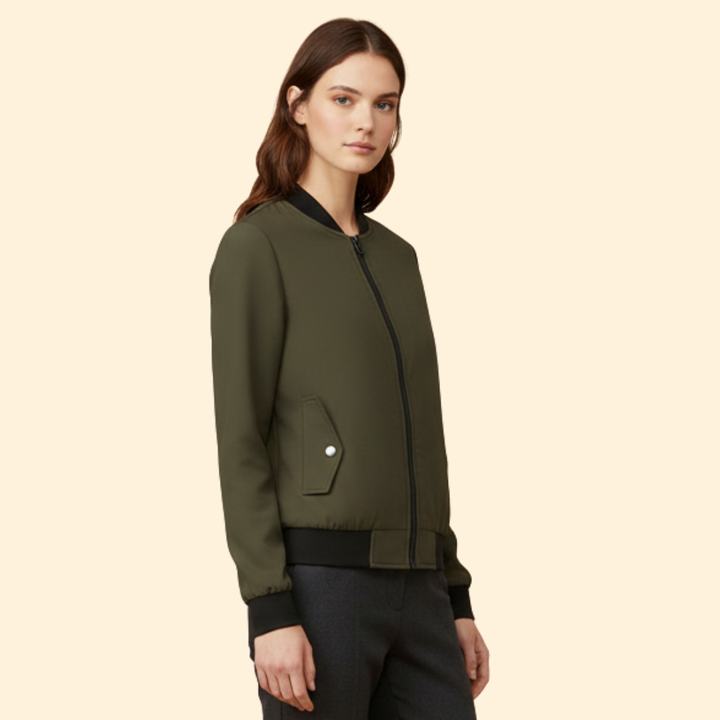 Women's Sporty Bomber Jacket