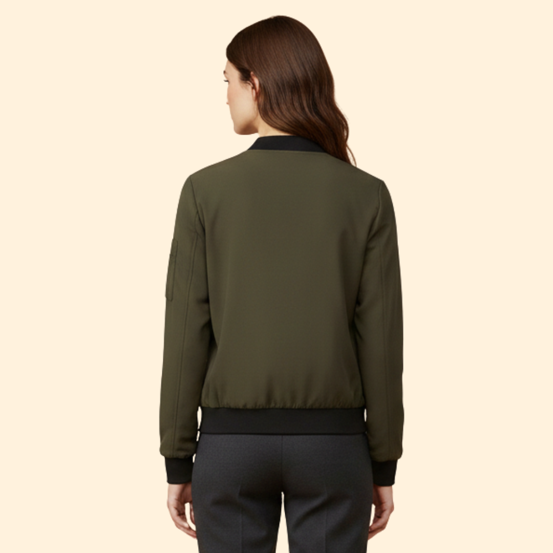 Women's Sporty Bomber Jacket