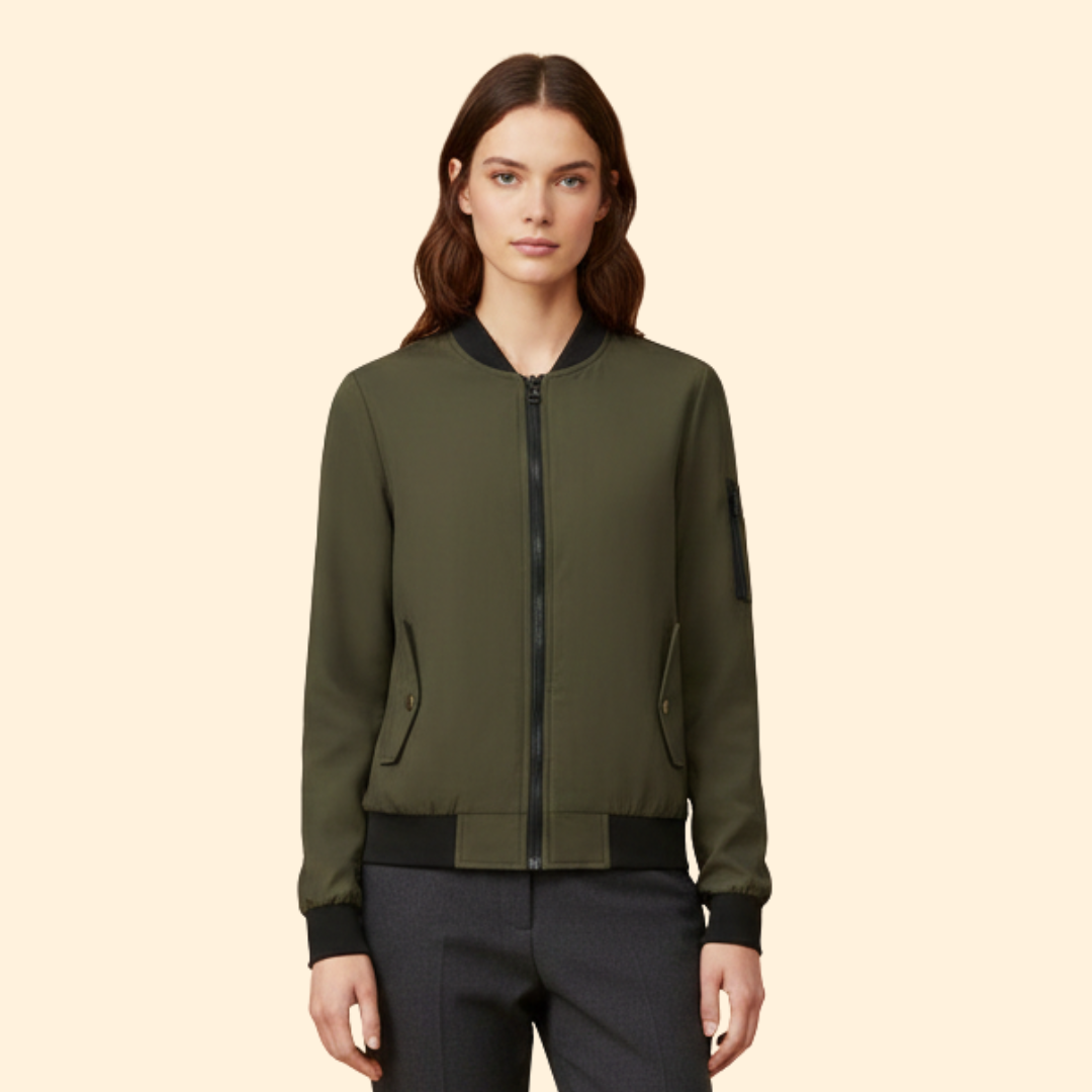 Women's Sporty Bomber Jacket