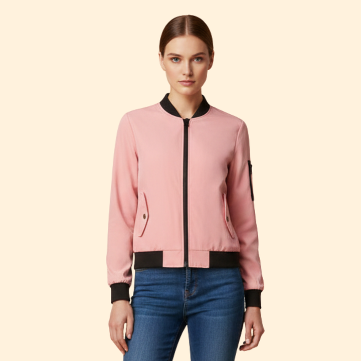 Women's Sporty Bomber Jacket