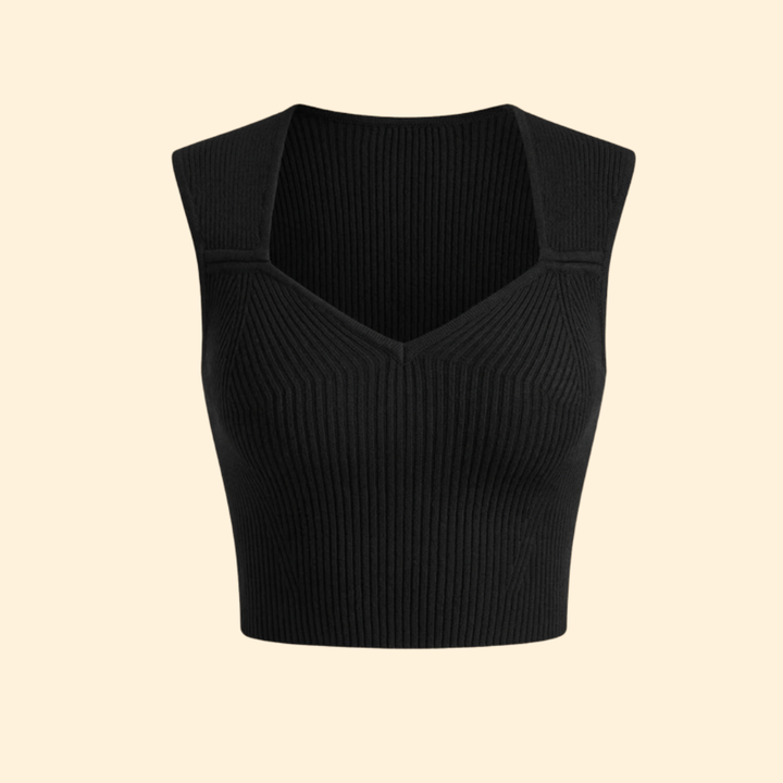 Women's Structured Crop Top
