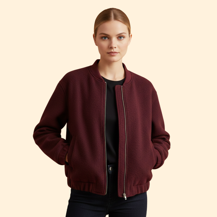 Women's Stylish Bomber Jacket
