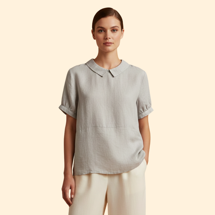 Women's Stylish Solid Blouse