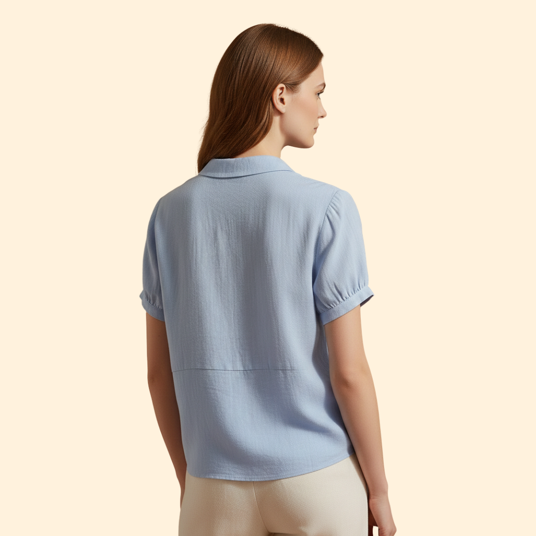 Women's Stylish Solid Blouse