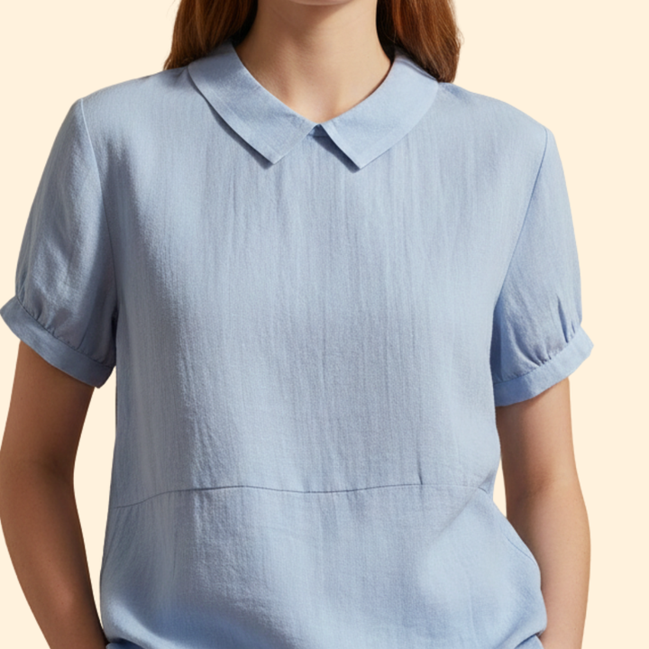 Women's Stylish Solid Blouse
