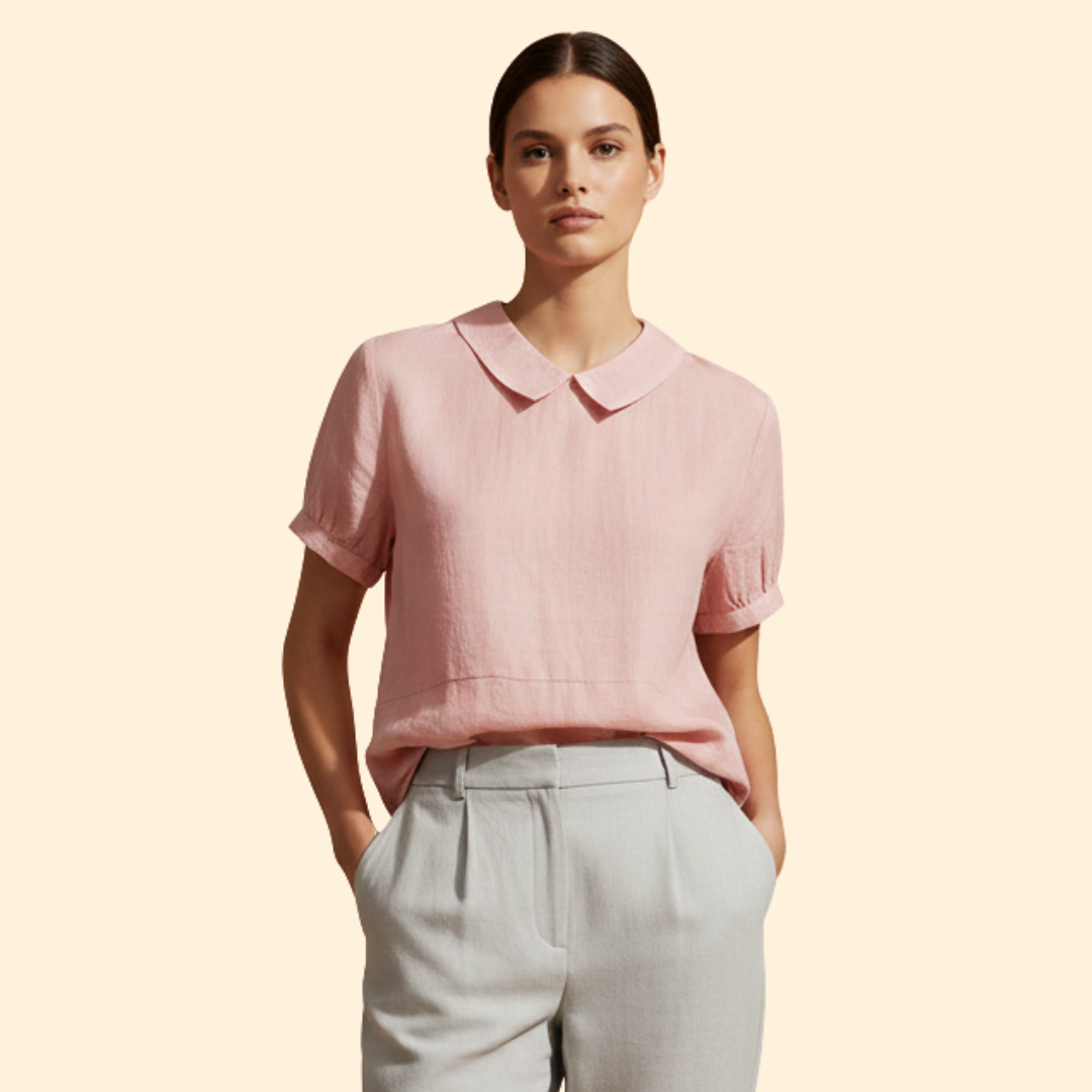 Women's Stylish Solid Blouse