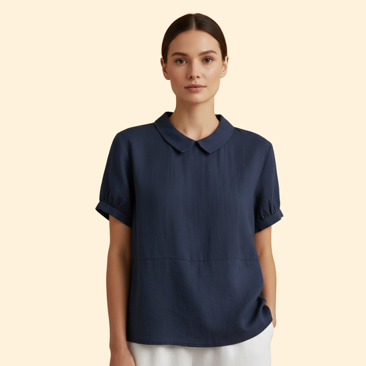 Women's Stylish Solid Blouse