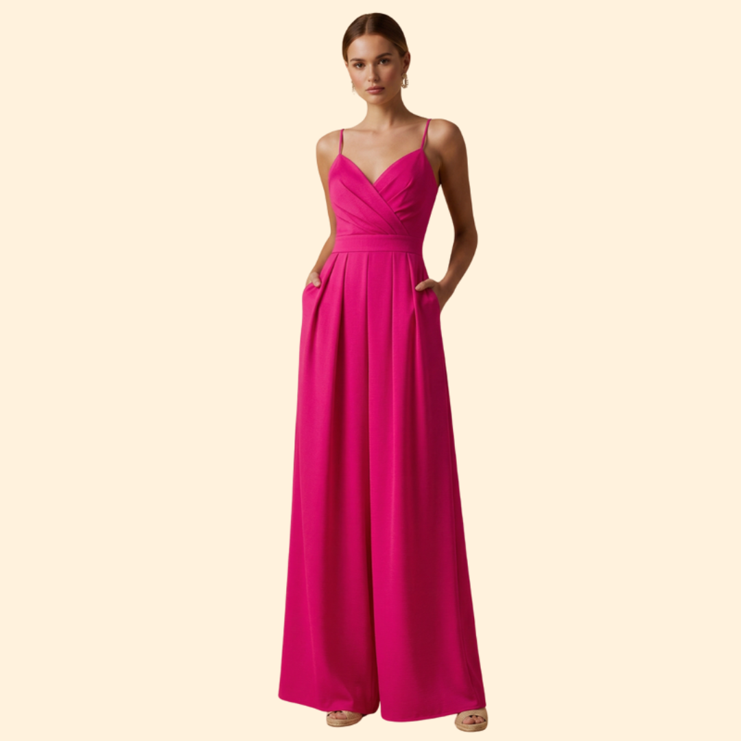Women's Stylish Wide-Leg Jumpsuit